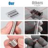 Small Magnets Refrigerator Magnets Of 5 Different Sizes, Round Magnet, Small Magnet For Fridge Whiteboard Kitchen Office School