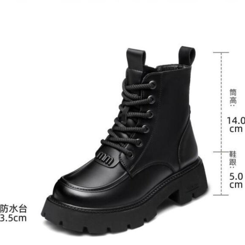 Fashion Fur Fur Integrated Snow Boots Wool Women's Boots Winter Velvet  Anti Cold Women's Shoes Warm Cotton Shoes Lamb Wool Cotton Boots