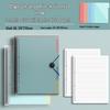 Comfort Grip Thick Ring Binder Notebook, B5/A4 Loose-Leaf Refill, Ideal for Junior High Students