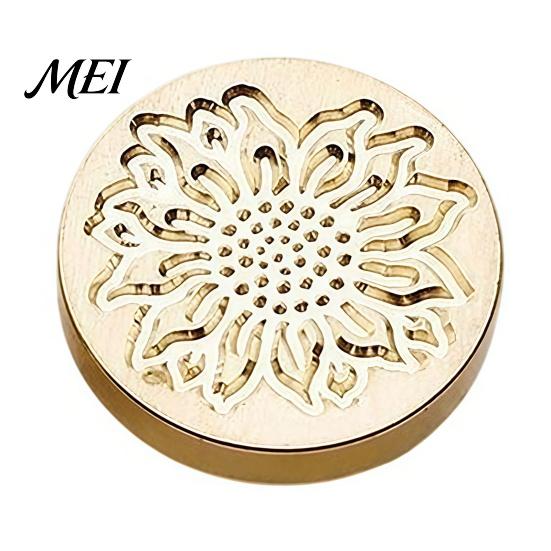 Artistic Relief Stamp Brass Wax Seal Heads, Alphabet Christmas Embossed Sealing Letter Tool Head for Envelope Gift Wrapping Journal Scrapbook