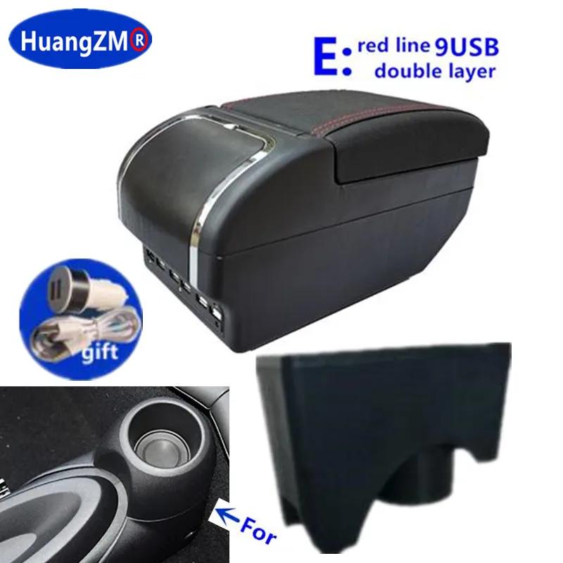 For Countryman R53 R56 R57 R58 R60 Car Armrest Box For MINI Cooper Armrest Box Retrofit Parts Car Accessories