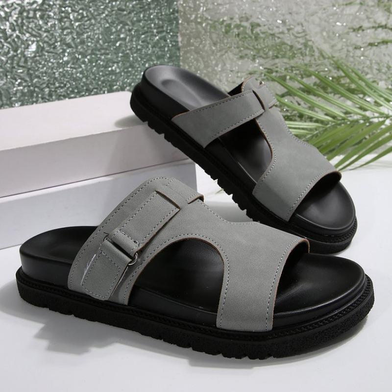 Large size flat slippers women's summer new fashion platform sandals women