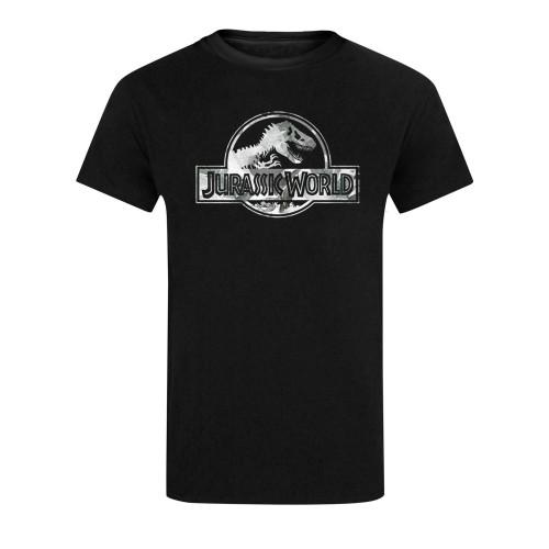 Jurassic World Unisex T-skjorte med logo for voksne