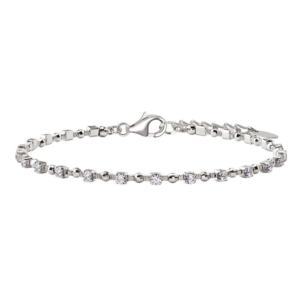 

[Goldpang] Silver Stellas Tennis Bracelet