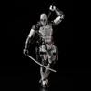 Fighting Armor Deadpool ABS Målad Actionfigur X-FORCE ver. Icke-skala & Pressgjuten