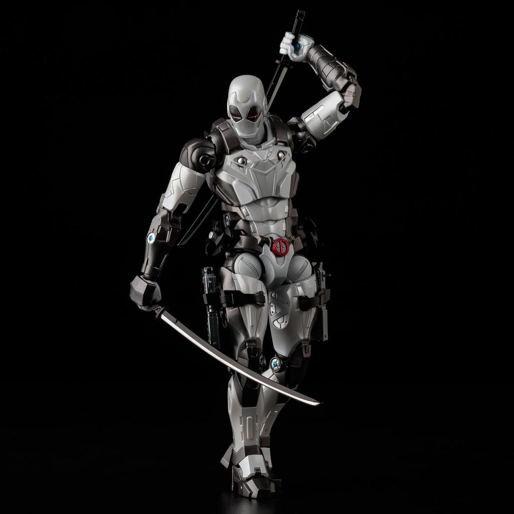 Fighting Armor Deadpool ABS Målad Actionfigur X-FORCE ver. Icke-skala & Pressgjuten