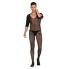 Men's Plus Size Open Crotch Fishnet Bodysuit Temptation Costume Set