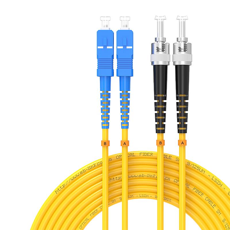 EB-LINK Engineering Telecom Grade Single-Mode Duplex LSZH Fiber Optic Patch Cable