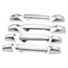4Pcs Exterior Door Handle Covers Trim Set Chrome Style for Chevrolet Chevy Silverado GMC Sierra 1500 2007-2013 Car Accessories