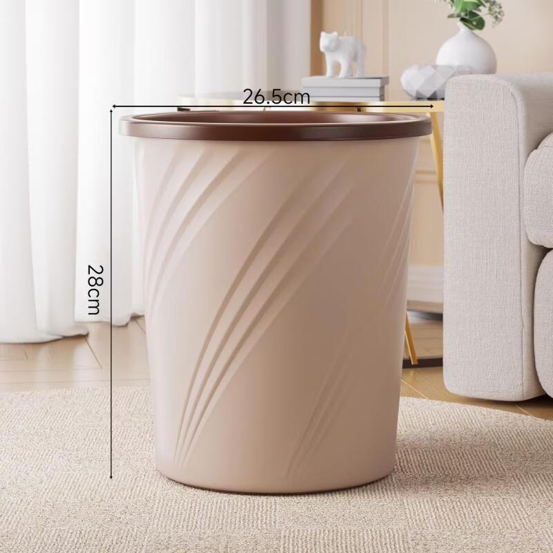 Thickened Pressure Ring Household Waste Bin
