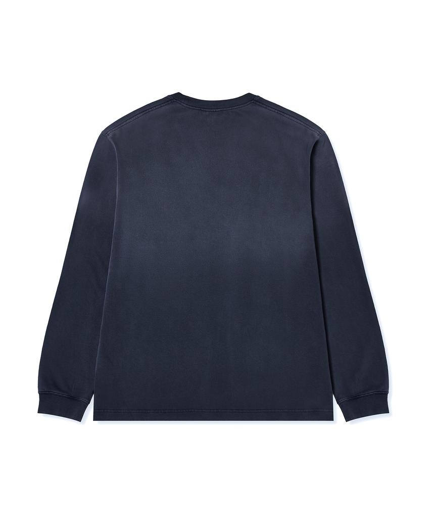 Champion Heritage Army Long Sleeve T-Shirt Dark Grey