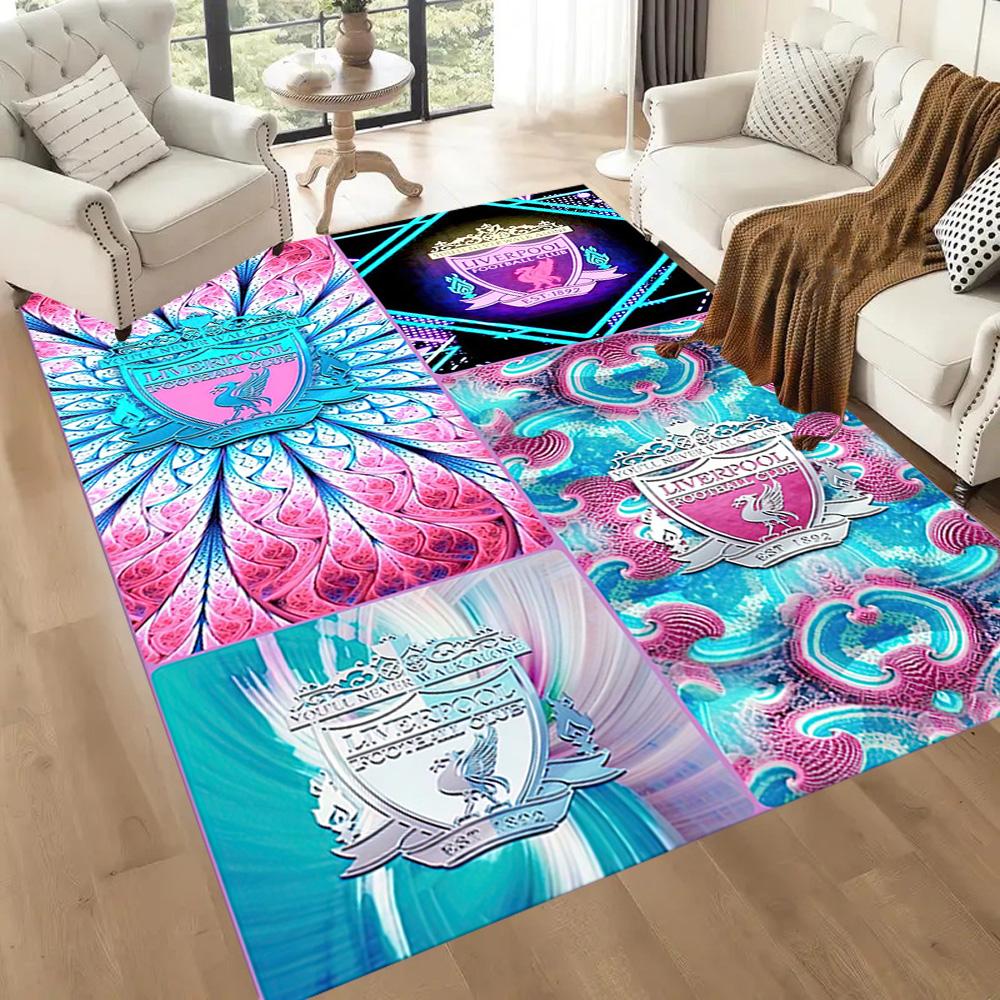 Liverpool Football Club Carpet Design For Balcony Entryway Dining Room Living Rooms Antislip Rug Decorate Offices