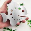 Stainless Steel Vegetable Leaf Separator 11-Hole Leaf Stripper Tool  for Preparing Leafy Greens