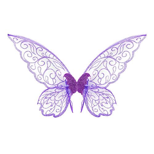 Adult Children's Party Light Gold Butterfly Wings Props Children's Day Performance Elf Wings