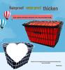 Heavy-Duty Enlarged Rear & Front Bicycle Carrier Basket