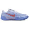 Nike Air Zoom Vapor 11 Abrasion Resistant Low top Tennis Shoes Women's Blue DR6965-106