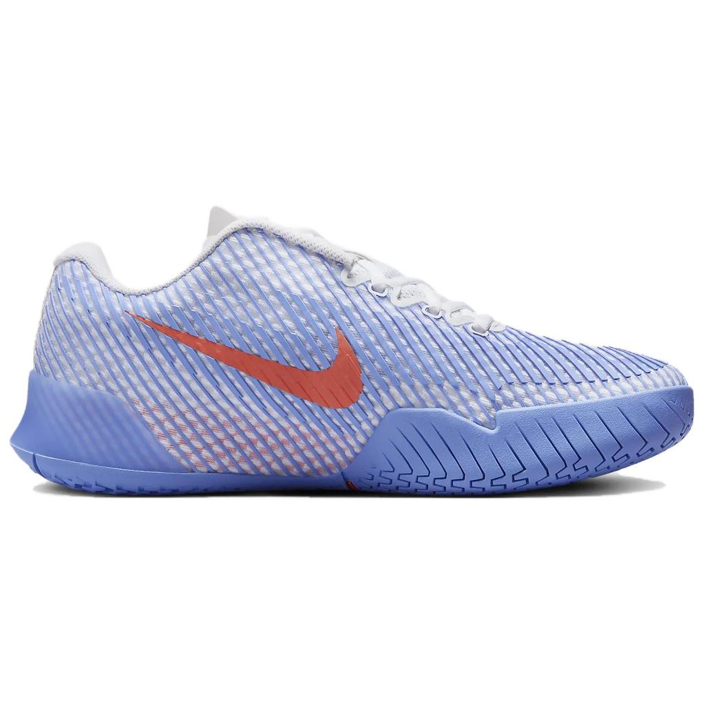 Nike Air Zoom Vapor 11 Abrasion Resistant Low top Tennis Shoes Women's Blue DR6965-106