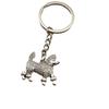 Trendy Simple Dog Poodle Keychain Pendant