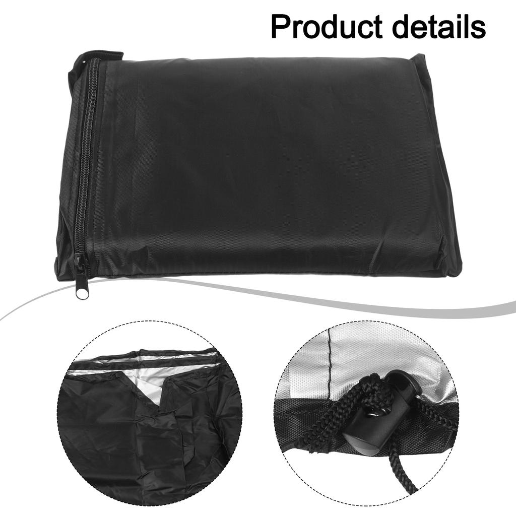 For Benches For Chairs UV Resistant Cover Waterproof Cover 200 * 100 * 75cm 210D Oxford Fabric Adjustable Drawstring