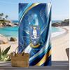 Asciugamano da Spiaggia con Stampa del Sheffield Wednesday Football, Asciugamano Grande Morbido Asciugatura Rapida per Spiaggia Campeggio Nuoto