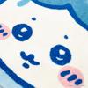 MORIPiLO Chiikawa Hachiware Entrance 40cm Ribbon Makura no Morishita Mat, Small, Cute, Approx. (Interior Mat, Blue), Merchandise, Character,