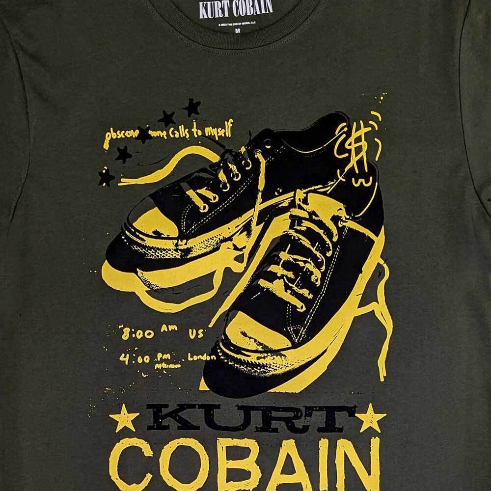 Kurt Cobain Unisex Converse tričko pro dospělé