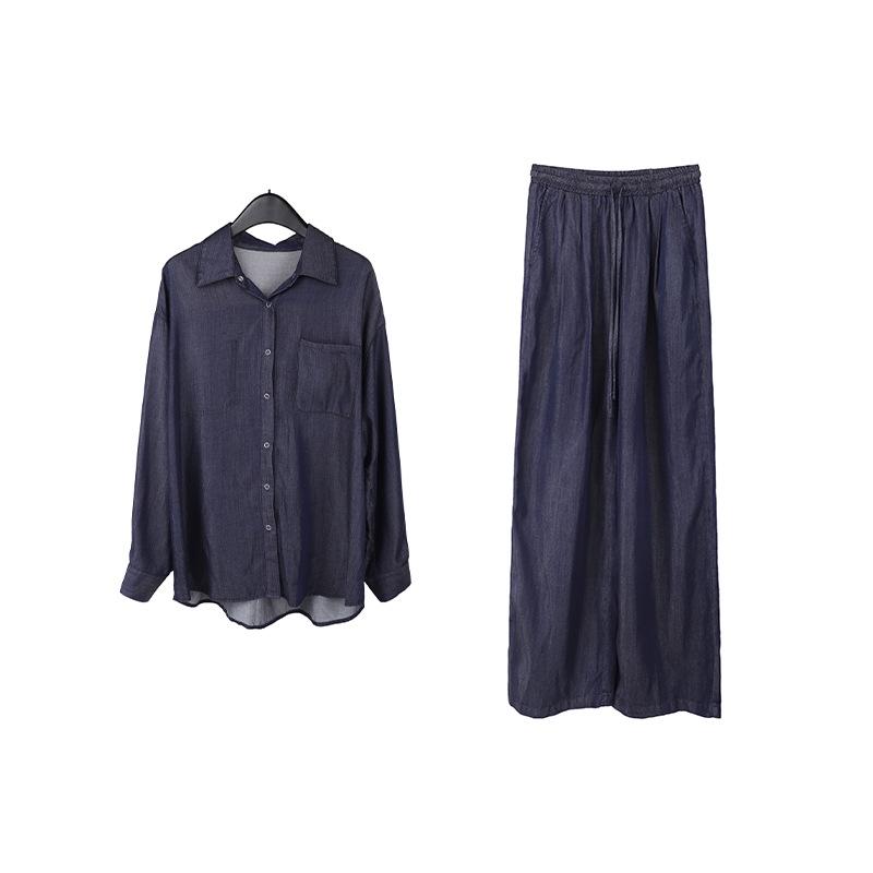 

The Mind Tencel Denim Relaxed Fit Shirt & Pants Set - Spring 2026, T6163C Pants M