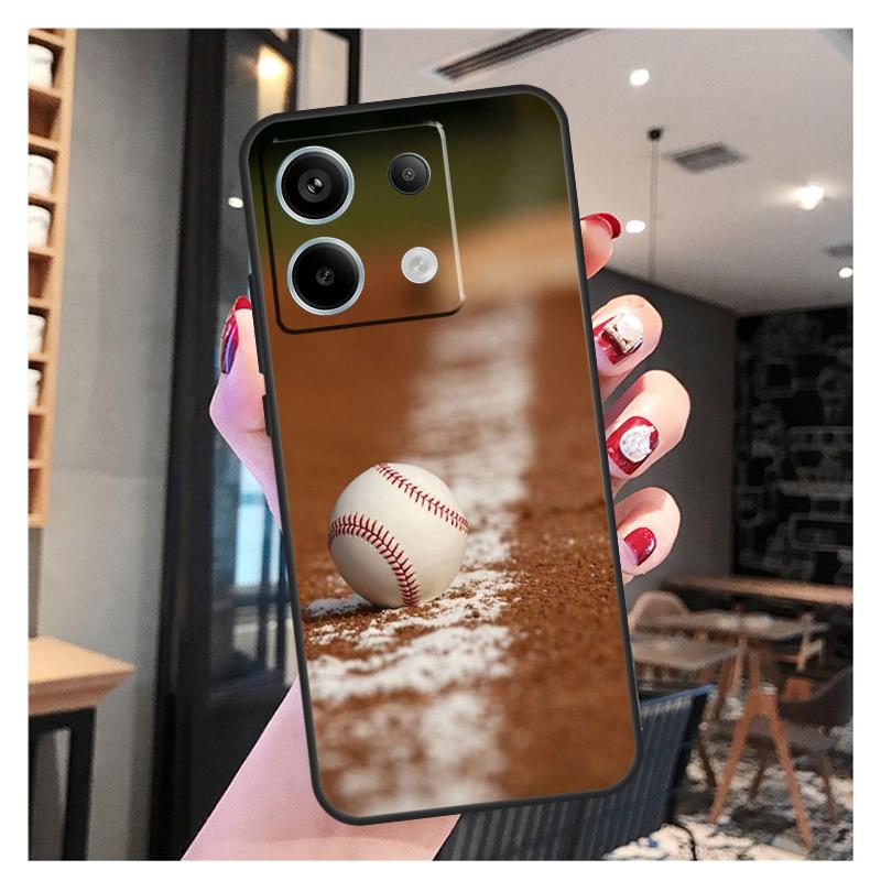 Baseball Case For Xiaomi Redmi 12 13 C 9C 10C Redmi Note 13 Pro 9 10 11 12 9S 10S 11S 12S Back Cover