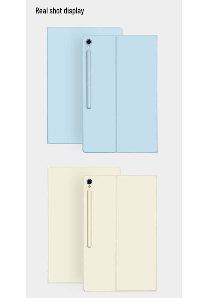 Ultra-Thin Tablet Case with Magnetic Stylus Slot for Samsung S10 FE Plus