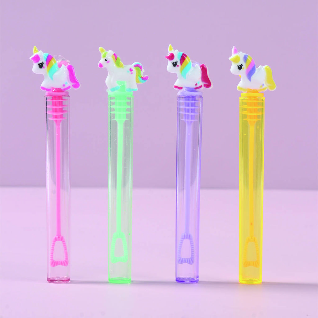 10Pcs Unicorn Bubble Tube Soap Bottle Unicornio Theme Birthday Party Decoration Kids Favors Wedding Guests Gift Party Supplies