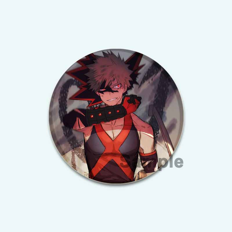 

32/44/58 мм Фанаты Коллекции Аниме Моя геройская академия Броши Мидория Изуку/Бакуго Кацуки/Тодороки Шото Значок на рюкзак Мультяшные значки на лацкан 44mm
