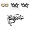 Stylish Metal Mask For Costume Parties And Halloween Events Intricate Cutouts