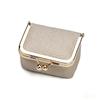 Women Mini Leather Jewelry Storage Box Portable Ring Holder Earrings Necklace Organizer Travel Jewelry Case