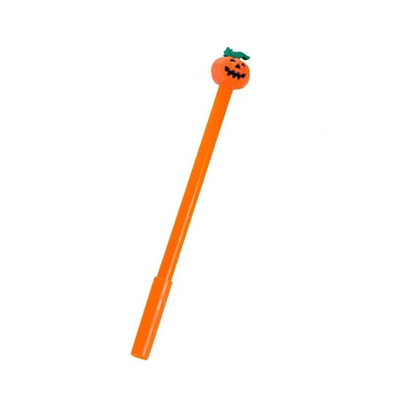Creative Funny Expressions Pumpkin Head Pen (5/10PCS) - Halloween Themed, Student Stationery, Office Signature Writing Tools