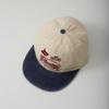 New hat American retro washed old letter cap female street hip hop flat brim baseball cap male