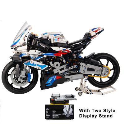 1920PCS Technische M 1000RR Racing Motorrad Bausteine 42130 Geschwindigkeit Motorrad Ziegel Bau Spielzeug Geschenk Für Erwachsene