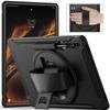 Shockproof Tablet Case With Wrist Strap Rotating PC Stand Galaxy Tab S8 Ultra X900 X906