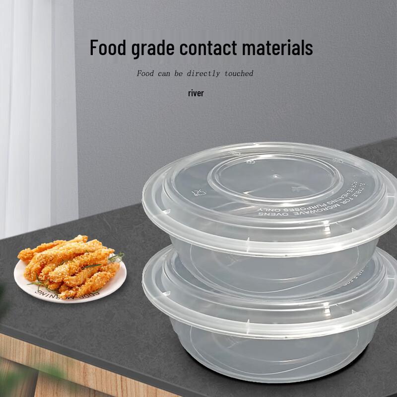 Jianmei Box King Disposable Round Meal Prep Containers