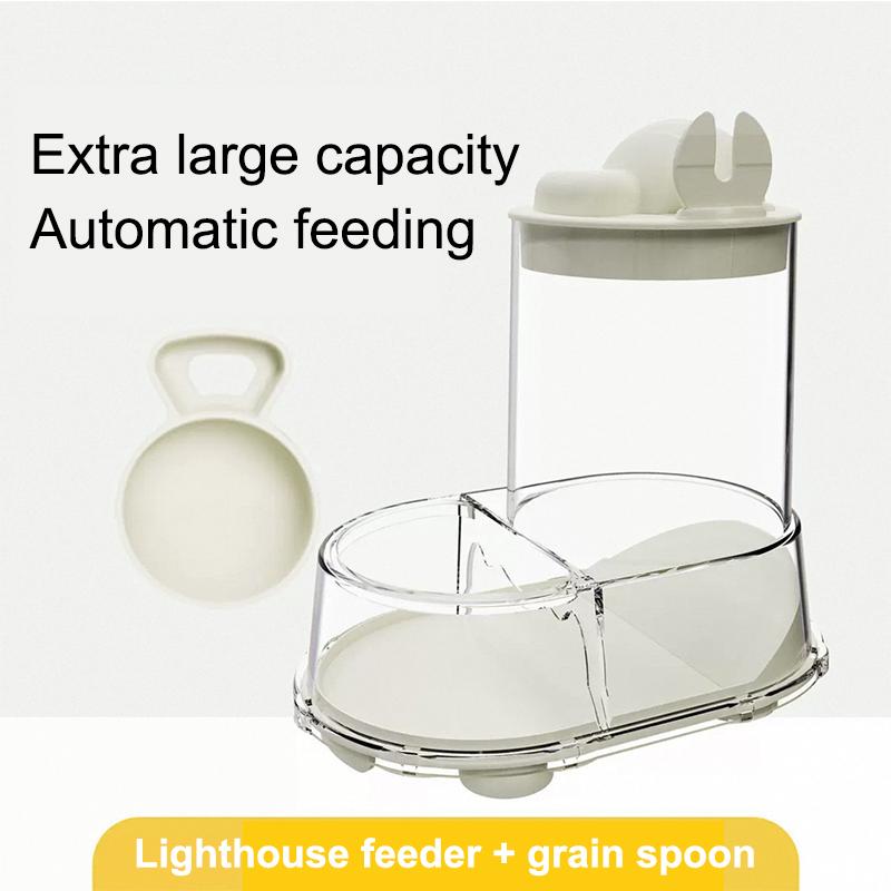 

Автоматическая кормушка для кошек Pet Smart Cat Food Dispenser Многофункциональный контейнер для еды Прозрачный дозатор еды Товары для животных