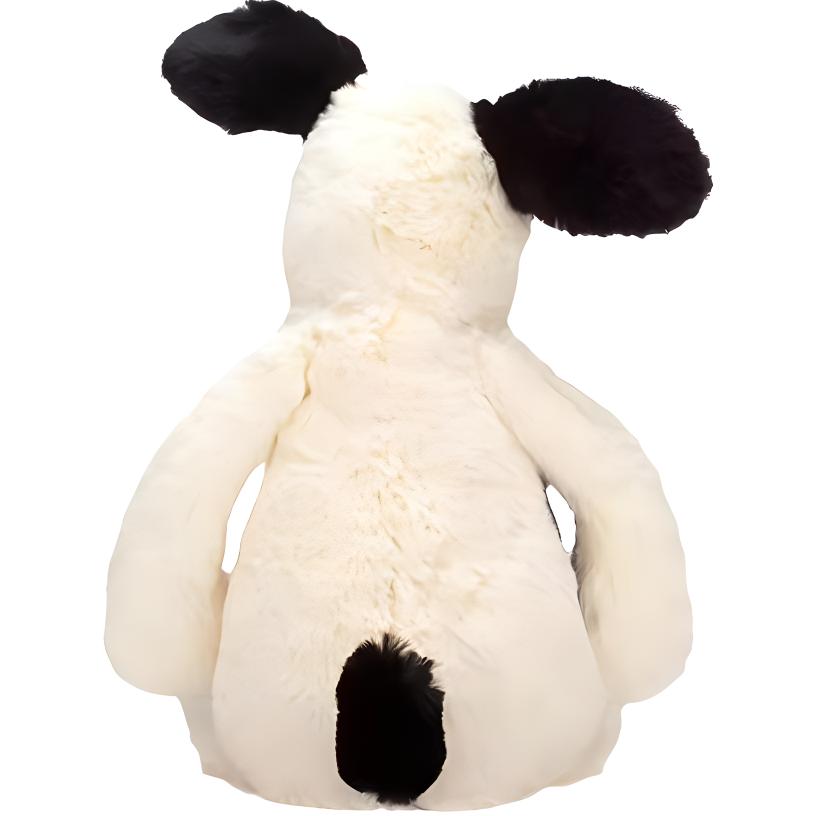 JELLYCAT Shy Series Black & White Puppy Cute Doll Plush Doll 18cm/36cm/51cm/67cm Tall