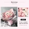 Preserved Rose & Carnation Bouquet - Perfect Birthday or Valentine's Gift for Mother, Teacher, or Girlfriend
