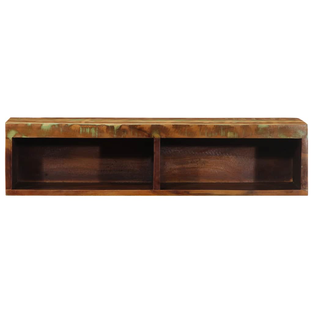 TV Wall Cabinet 80 X 30 X 19 Cm Solid Reclaimed Wood