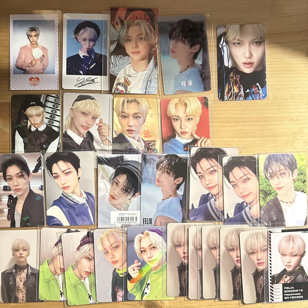 

[USED] Stray Kids Felix Trading Cards Bulk Sale