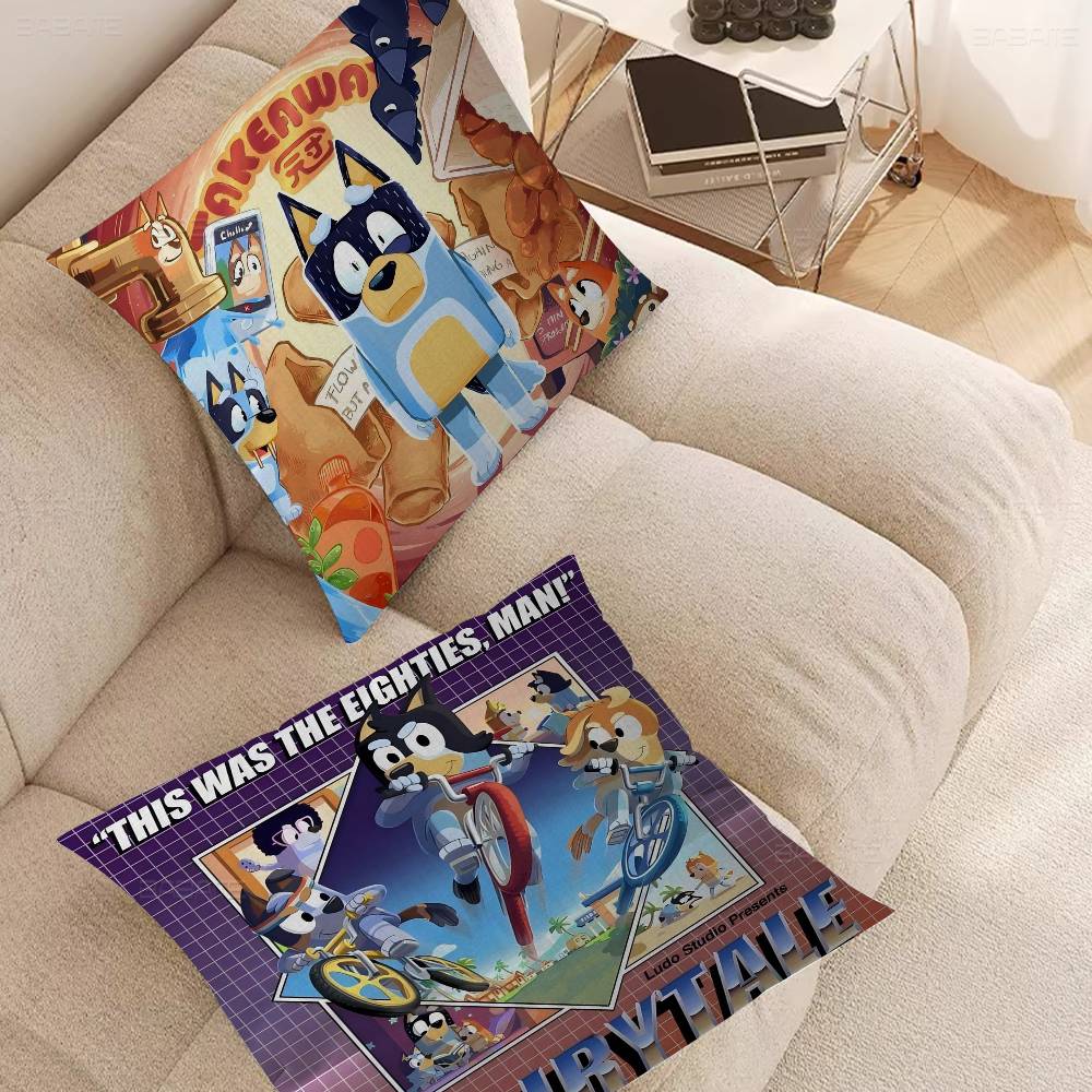 B-Bandit-Cartoon Cushion Cover Car Throw Pillow Case For Sofa Car Christmas Gift 40x40cm 45x45cm