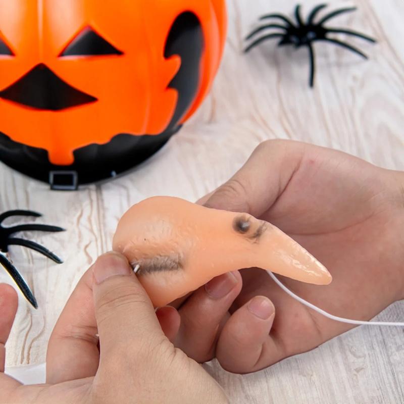 1PC Halloween Decoration Witch Long Nose Festival Party Costume Props Fake NosecosplayStage Performance Props