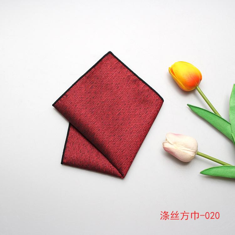 Różnorodność stylów chusteczek kieszonkowych, garnitury męskie, koszule męskie, chusteczki kieszonkowe, wysokiej klasy bankietowe małe kwadratowe chusteczki