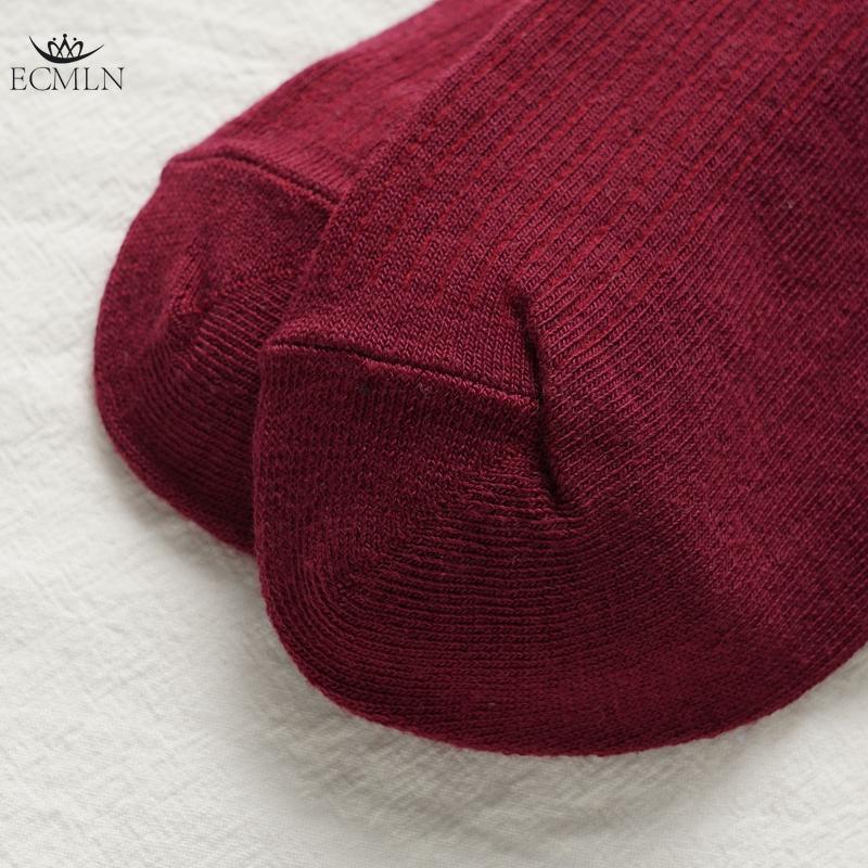 Angora Red Trendy Letter Women's Socks Mid-Tube Trendy Color Matching Socks