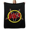 Slayer Design - Amerikanische Thrash Metal Band 3 Wohndecke Warme Akzentdecke für Wohnzimmerdekoration
