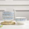 Abay Ceramic Noodle and Soup Bowl Set