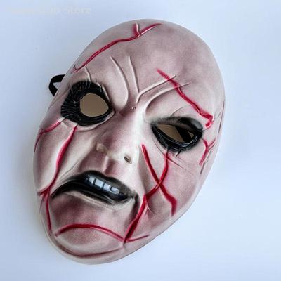 1Pc Scary Face Halloween Costume Party Props Horror Cosplay Masquerade Accessories For Adults